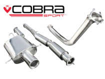 Subaru Impreza 2.0L Turbo 93-00 Turboback-sportavgassystem (Track type) (Med De-Cat) Cobra Sport